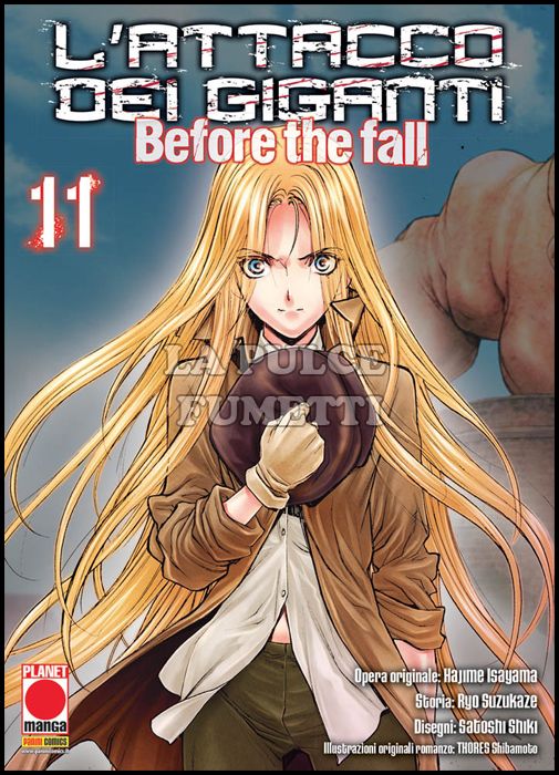 MANGA SHOCK #    16 - L'ATTACCO DEI GIGANTI - BEFORE THE FALL 11